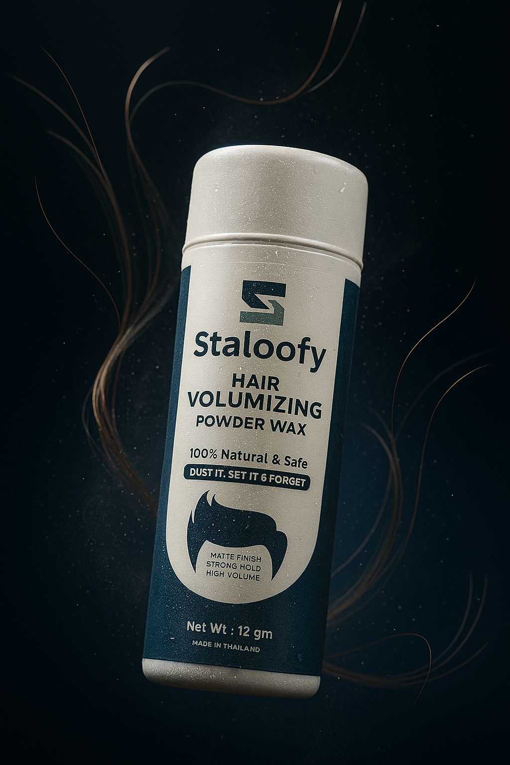 Staloofy Hair Styling Powder for Instant Volume & Strong Hold – 24H Result